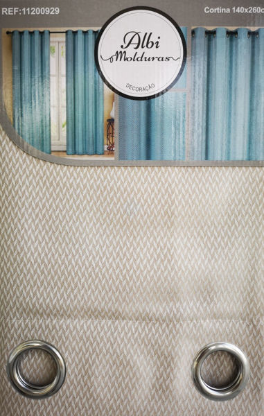 Imagem de CORTINA DE SALA 140 x 260 100% POLY